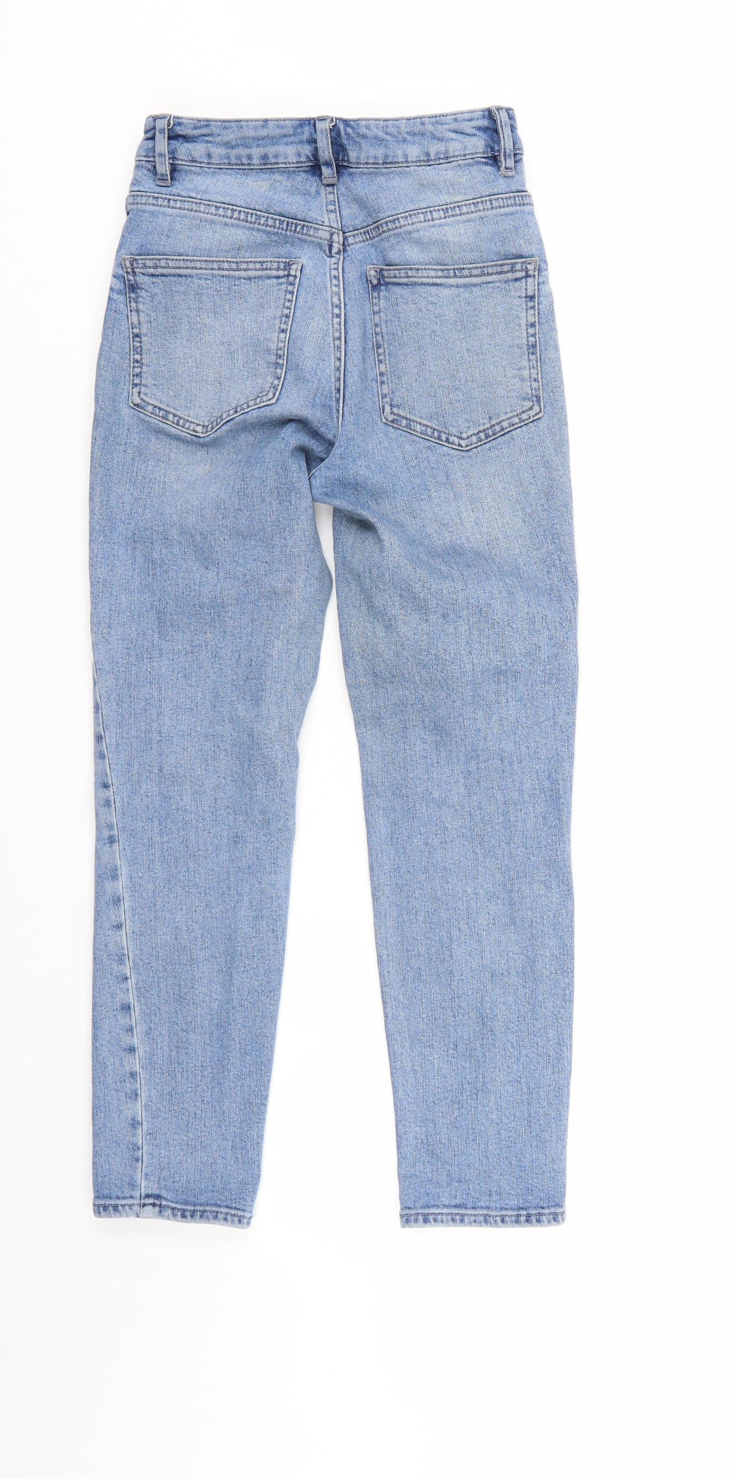 ASOS Mens Blue  Denim Straight Jeans Size 26 L28 in