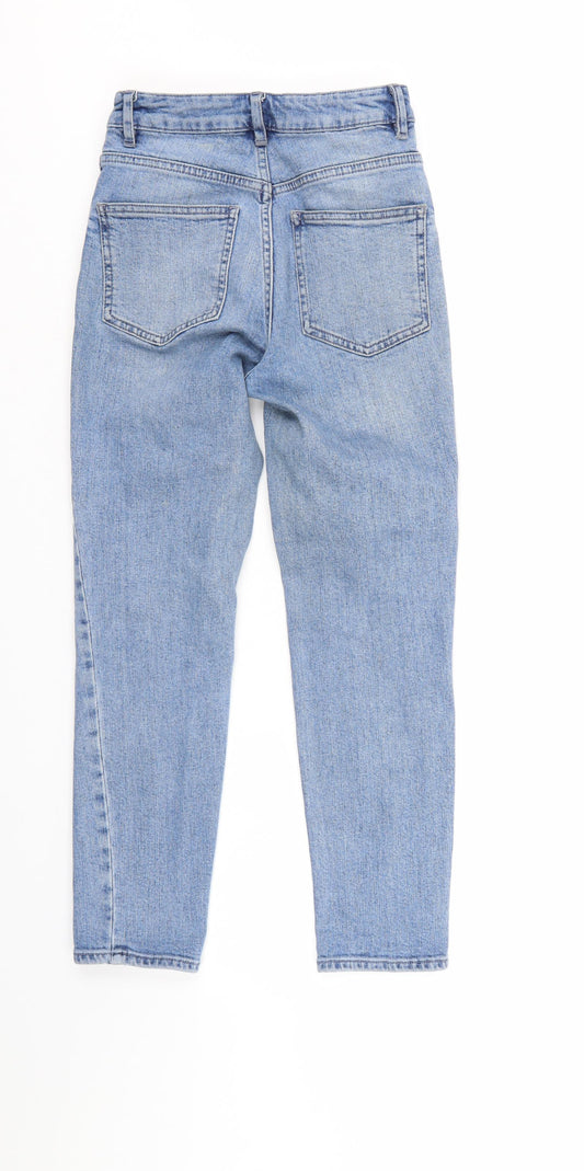 ASOS Mens Blue  Denim Straight Jeans Size 26 L28 in