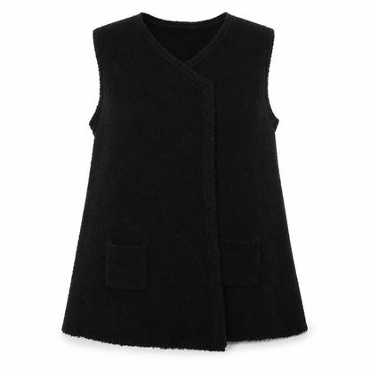 BHS Womens Black   Wrap Jumper Size 18