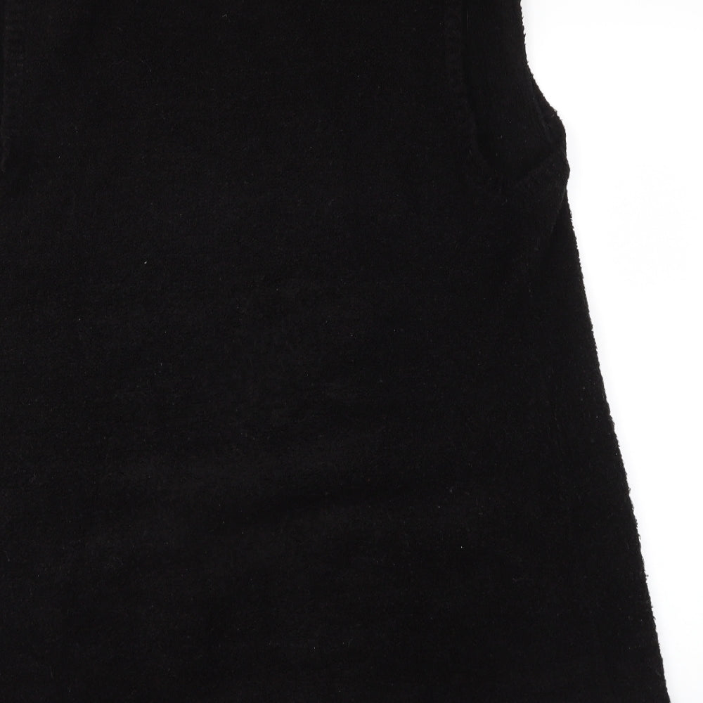 BHS Womens Black   Wrap Jumper Size 18