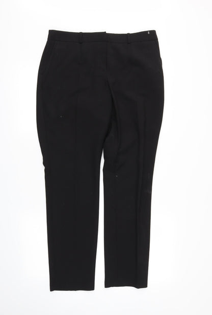 M&Co Womens Black   Dress Pants Trousers Size 12 L27 in