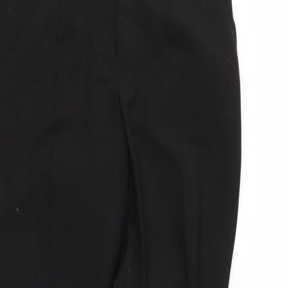 M&Co Womens Black   Dress Pants Trousers Size 12 L27 in