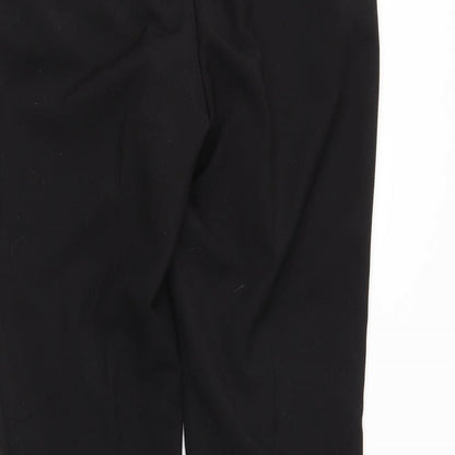 M&Co Womens Black   Dress Pants Trousers Size 12 L27 in