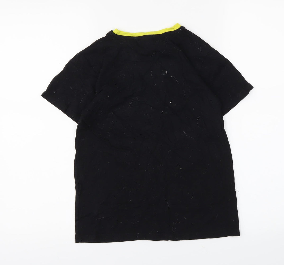 Pep&Co Boys Black   Basic T-Shirt Size 9-10 Years