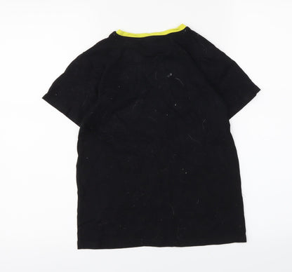 Pep&Co Boys Black   Basic T-Shirt Size 9-10 Years