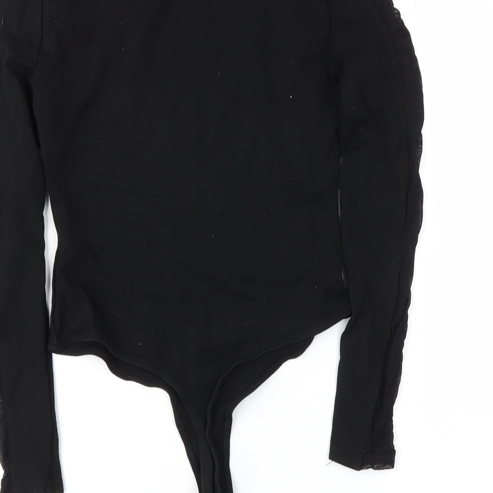 newlook Womens Black   Bodysuit One-Piece Size 8