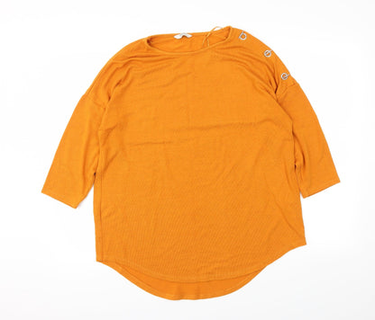 Papaya Womens Orange   Tunic Jumper Size L