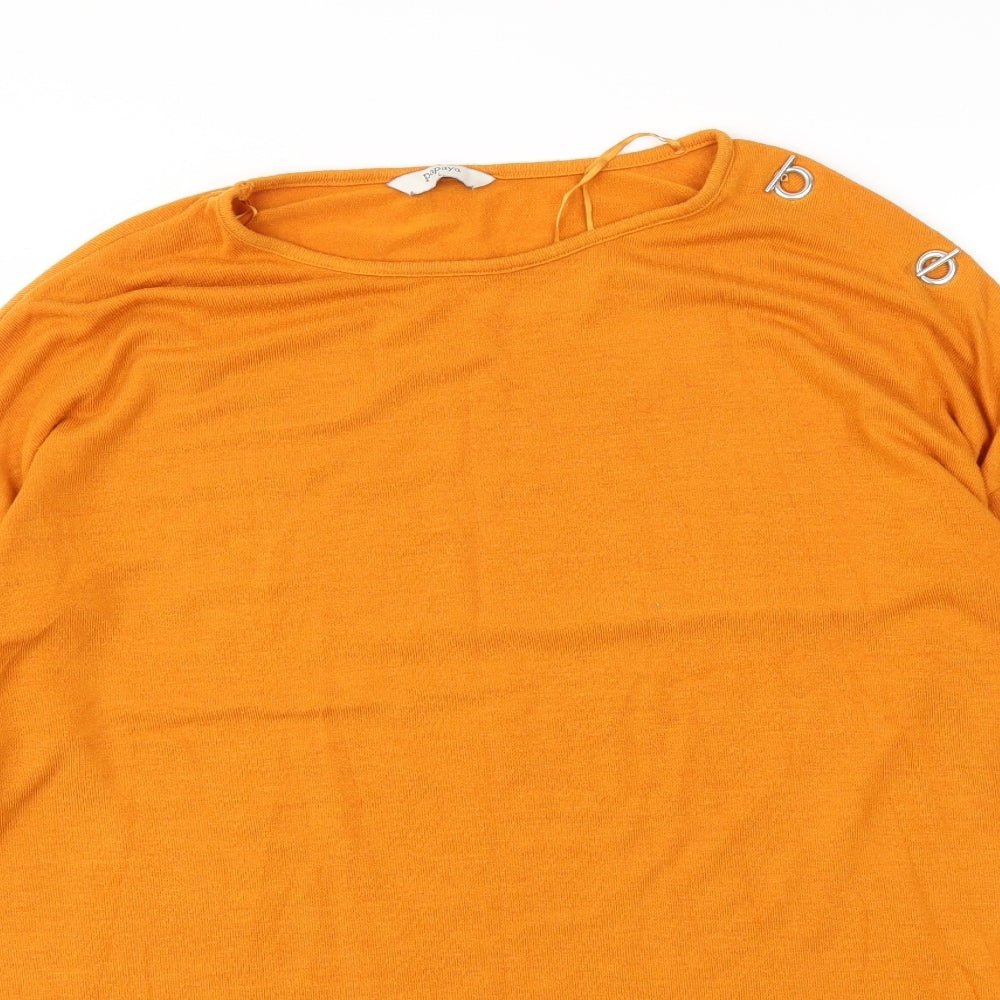 Papaya Womens Orange   Tunic Jumper Size L