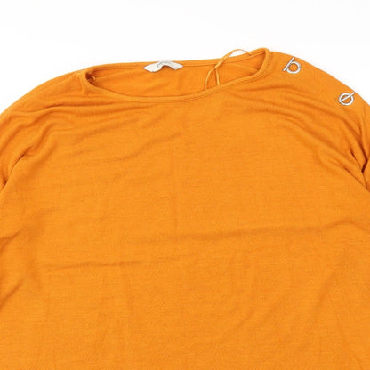 Papaya Womens Orange   Tunic Jumper Size L