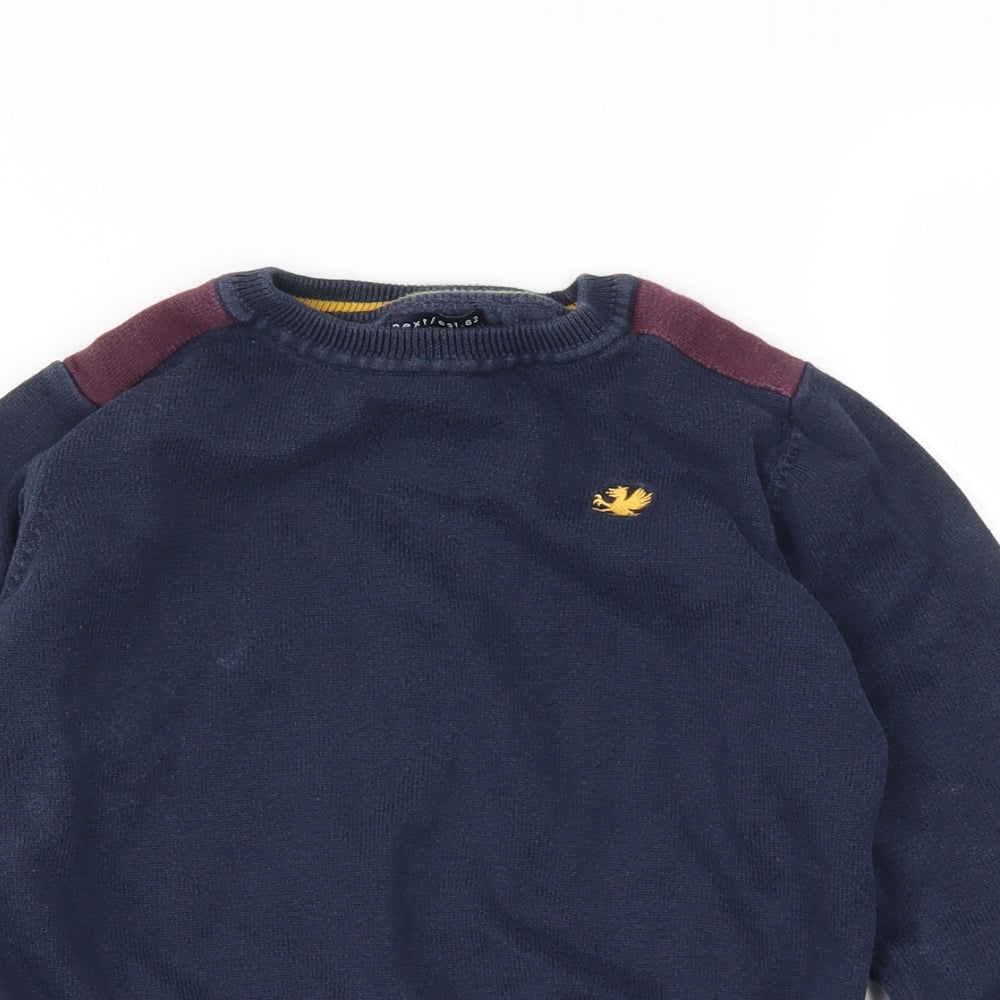 Next Girls Blue   Pullover Jumper Size 5-6 Years