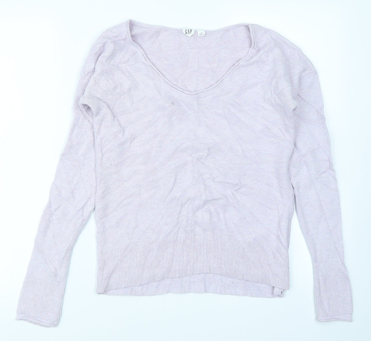Gap Womens Purple  Knit Pullover Jumper Size XS