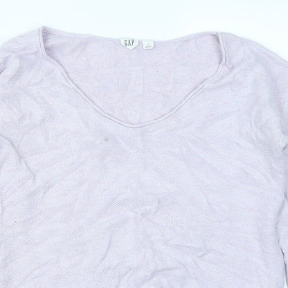 Gap Womens Purple  Knit Pullover Jumper Size XS