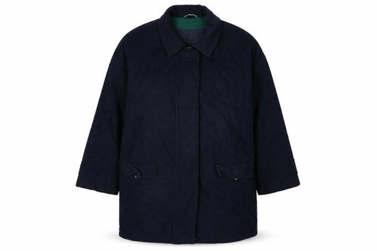 Womens UK Size 14 Canda Blue Overcoat