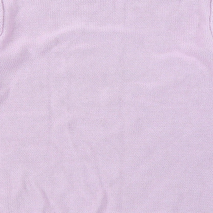 Damart Womens Purple  Knit Pullover Jumper Size 10
