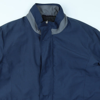 Mens UK Size M Premier Man Blue Rain Coat