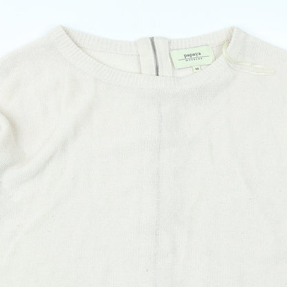 Papaya Womens Pink   Pullover Jumper Size M