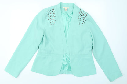 candalite Womens Blue   Jacket Blazer Size XL