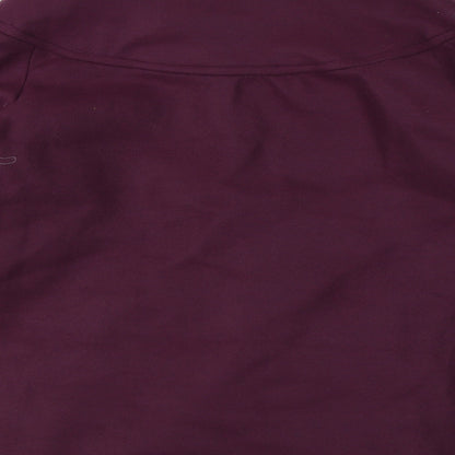 Womens UK Size 10 Anne De Lancay Purple Overcoat