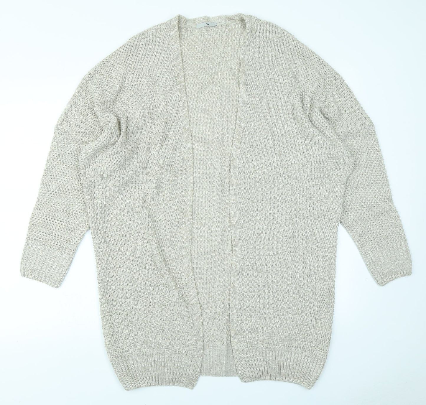 TU Womens Brown   Cardigan Jumper Size 14