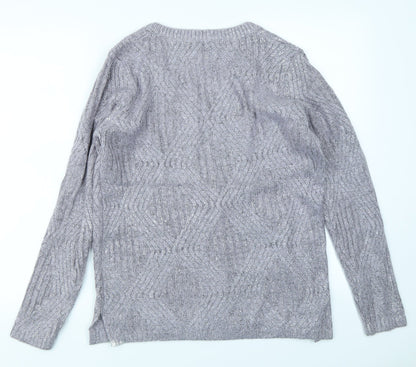 M&Co Womens Purple   Pullover Jumper Size 12
