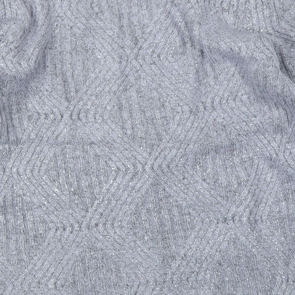 M&Co Womens Purple   Pullover Jumper Size 12