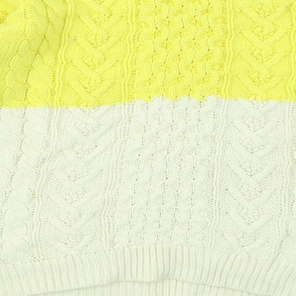FOREVER 21 Womens Yellow   Pullover Jumper Size M