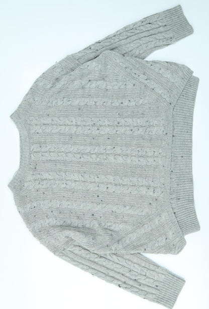 Atmosphere Womens Grey   Pullover Jumper Size L