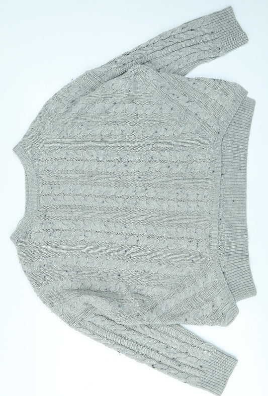 Atmosphere Womens Grey   Pullover Jumper Size L
