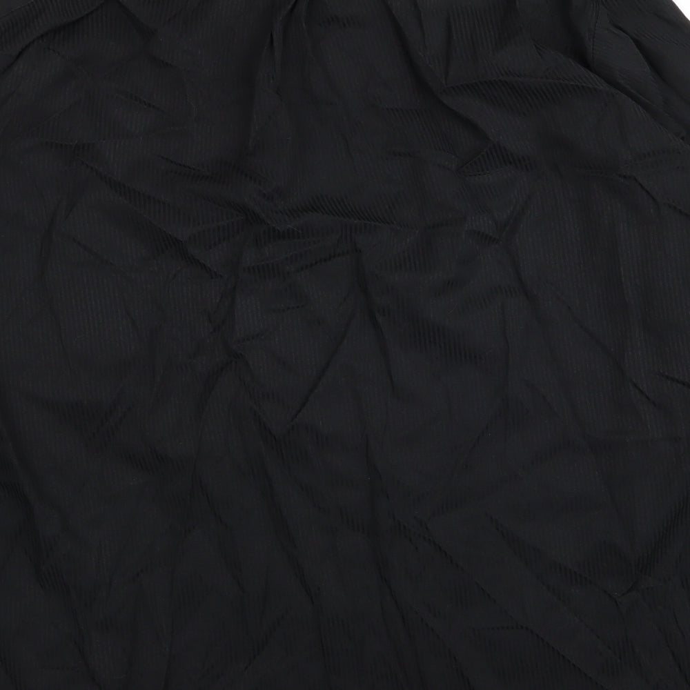 Mens UK Collar Size 40 Cosma Smart Black  Dress Shirt
