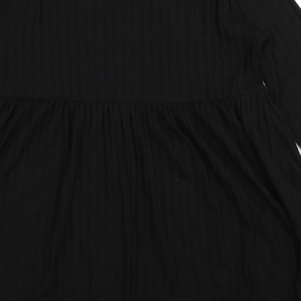 Boohoo Womens Black   Fit & Flare  Size 10