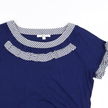 klass collection Womens Blue   Basic T-Shirt Size L