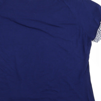 klass collection Womens Blue   Basic T-Shirt Size L