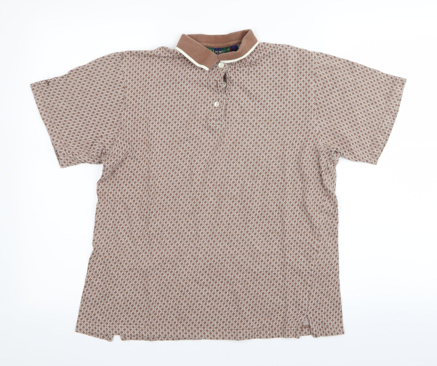genmuir Mens Brown    Polo Size M