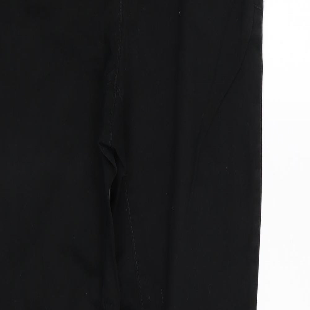 Womens UK Size 8 H&M Regular Fit  Black Trousers