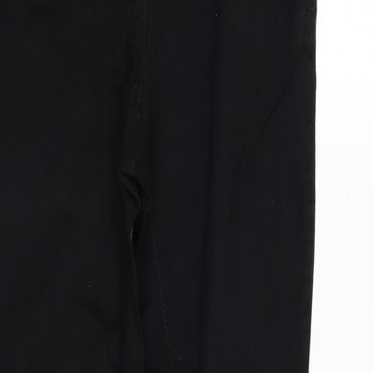 Womens UK Size 8 H&M Regular Fit  Black Trousers