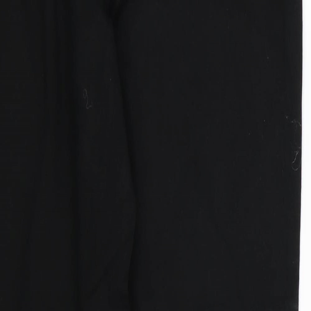 Womens UK Size 8 H&M Regular Fit  Black Trousers
