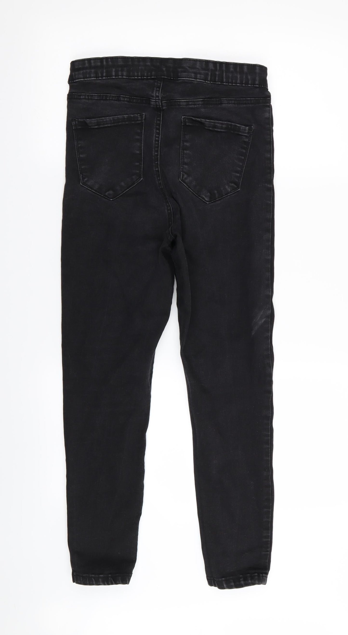 Womens UK Size 14 denim and co Regular Fit Skinny Black Jeans