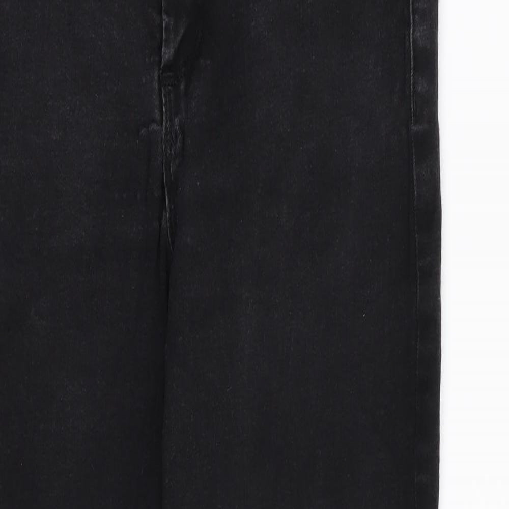 Womens UK Size 14 denim and co Regular Fit Skinny Black Jeans