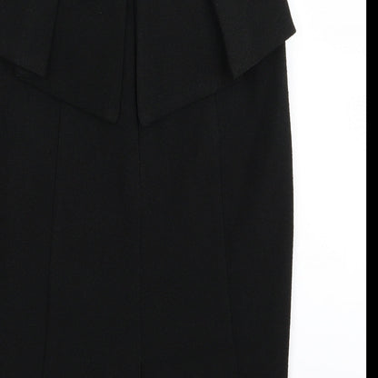 Miss Selfridge Womens Black   A-Line Skirt Size 10