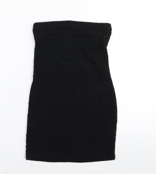 Primark Womens Black   A-Line Skirt Size 8