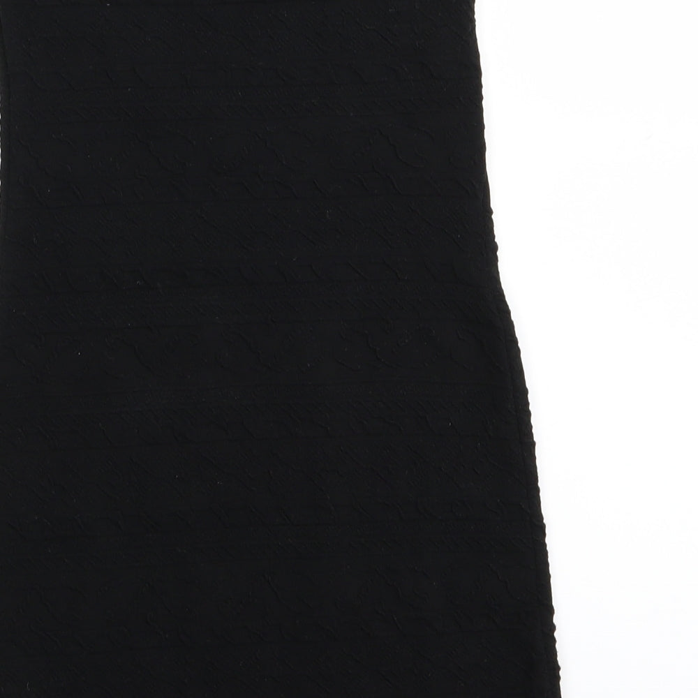 Primark Womens Black   A-Line Skirt Size 8