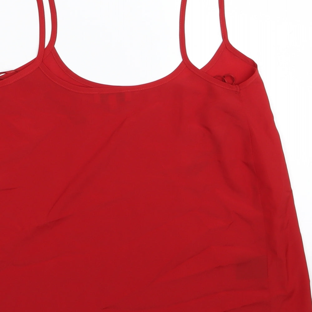 Papaya Womens Red   Camisole Tank Size 10