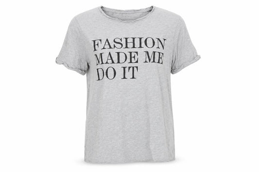 Golddigga Womens Grey   Basic T-Shirt Size 14  - FASHION MADE ME DO IT