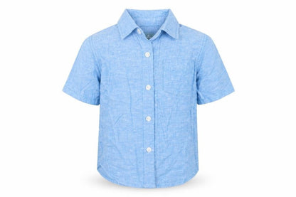 Gap Boys Blue   Basic Button-Up Size 3 Years