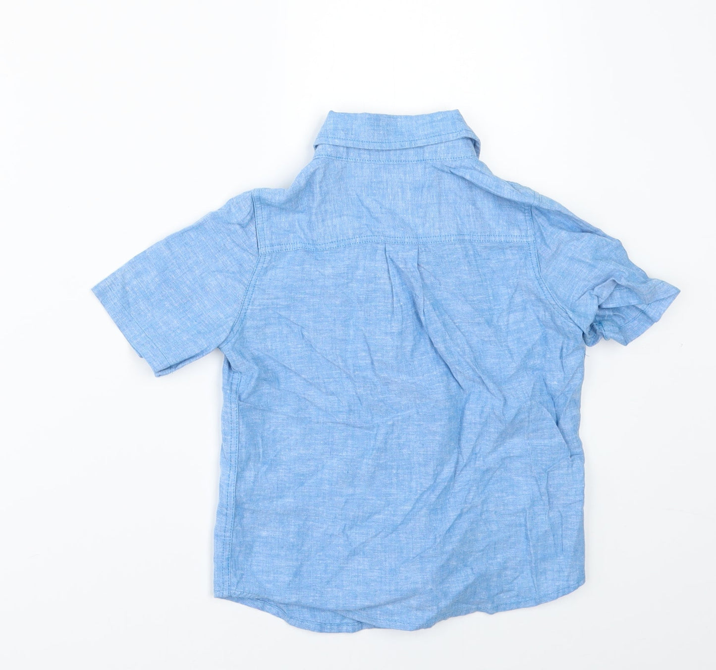 Gap Boys Blue   Basic Button-Up Size 3 Years