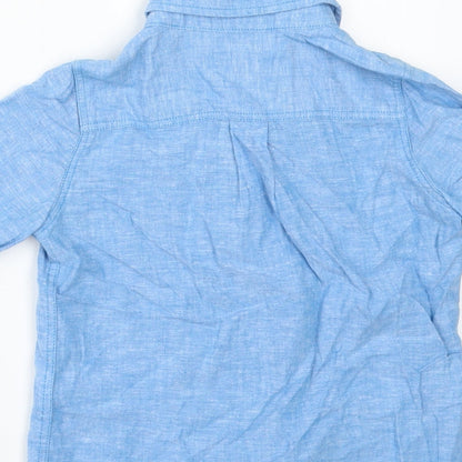 Gap Boys Blue   Basic Button-Up Size 3 Years