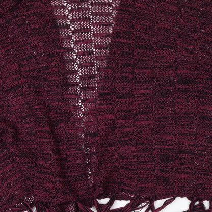 Select Womens Red   Cardigan Jumper Size L
