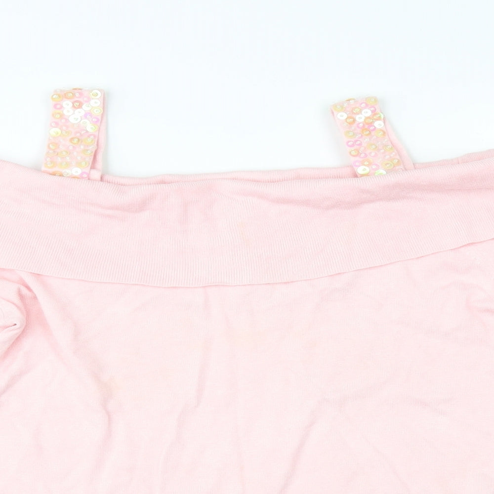 Together Womens Pink   Pullover Jumper Size 14