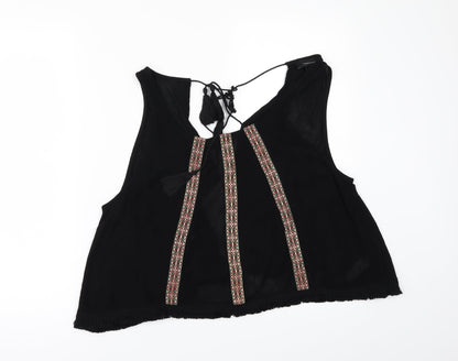 Primark Womens Black   Basic T-Shirt Size M