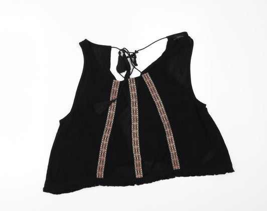 Primark Womens Black   Basic T-Shirt Size M